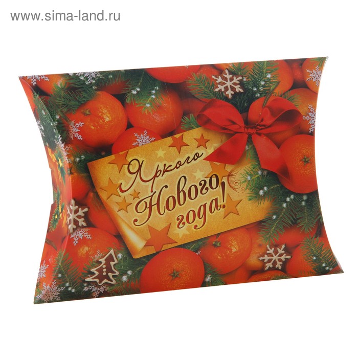 Коробка сборная фигурная "Мандарины"