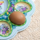 Пасхальная подставка на 12 яиц и кулич «Кролик», 30 х 30 см. - фото 4480992
