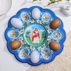 Пасхальная подставка «Ангел», на 12 яиц и кулич - Фото 5