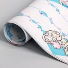 Бумага упаковочная глянцевая двусторонняя, 60 x 90 см "Анна и Эльза", Холодное сердце - фото 24616096