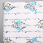 Бумага упаковочная глянцевая двусторонняя, 60 x 90 см "Анна и Эльза", Холодное сердце - фото 24616097