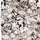 Бумага упаковочная глянцевая двусторонняя, 6 0x 90 см, Мстители (комплект 10 шт) - фото 50720058