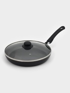 Сковорода Consul, d=28 см, пластиковая ручка, стеклянная крышка, антипригарное покрытие, алюминий, чёрная - Фото 9