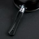 Ковш Consul d=16 см, 1,2 л, стеклянная крышка, пластиковая ручка, антипригарное покрытие, цвет чёрный - фото 4187221