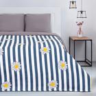 Покрывало «Этель» Ромашки, 150×215 см, 100% хлопок  (артикул 5248194)  большой выбор товаров оптом и в розницу по низким ценам с доставкой