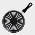 Ковш Consul d=18 см, 2 л, пластиковая ручка, стеклянная крышка, антипригарное покрытие, цвет чёрный - Фото 4