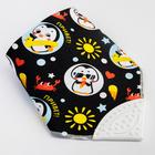 Нагрудник -бандана непромокаемый «ТРЕНД. Пингвин» на кнопке - фото 37543414