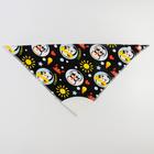 Нагрудник -бандана непромокаемый «ТРЕНД. Пингвин» на кнопке - фото 37543415