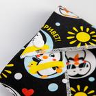 Нагрудник -бандана непромокаемый «ТРЕНД. Пингвин» на кнопке - фото 37543417