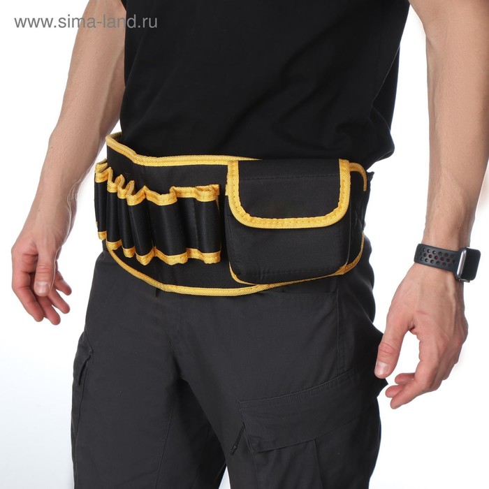 Поясная сумка для садового инструмента, на ремне, 10 карманов - Фото 1