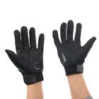 Перчатки мотоциклетные с защитными вставками, пара, размер L, черно-зеленый - Фото 2