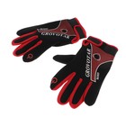 Перчатки мотоциклетные, межсезонные, одноразмерные, черно-красный - Фото 4