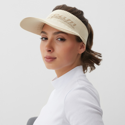 Козырек от солнца MINAKU, молочный, размер 54-56, трикотаж