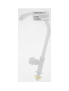 Кран на одну воду ZEIN Z2019, круглая ручка, пластик, высокий R-образный излив, белый - Фото 12