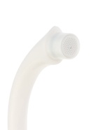 Кран на одну воду ZEIN Z2019, круглая ручка, пластик, высокий R-образный излив, белый - Фото 2