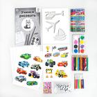 Набор для рисования «Учимся рисовать: машинки» - Фото 3