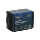 Магнит неодимовый Cartage с петлёй для авто, d 32 мм, сцепление 17 кг 5180106 - фото 16506713