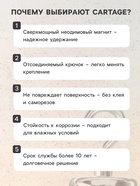 Магнит неодимовый Cartage с крючком для авто, d=36 мм сцепление 18 кг - Фото 3