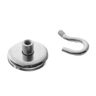 Магнит неодимовый Cartage с крючком для авто, d=36 мм сцепление 18 кг - Фото 4