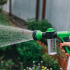 Пистолет для полива, 8 режимов, с колбой для мойки, быстросъёмное соединение, пластик - Фото 10