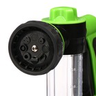 Пистолет для полива, 8 режимов, с колбой для мойки, быстросъёмное соединение, пластик - Фото 3