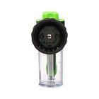 Пистолет для полива, 8 режимов, с колбой для мойки, быстросъёмное соединение, пластик - Фото 4