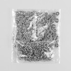 Кнопки рубашечные, открытые, d=9.5 мм, 100 шт., цвет серебряный - Фото 5