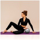 УЦЕНКА Мяч для йоги и пилатеса Sangh, d=25 см, 100 г, серый - Фото 4