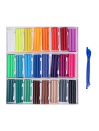 Пластилин мягкий (восковой) Calligrata, 24 цвета, 360 г - Фото 5