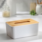 Салфетница Доляна «Мягкость», 19×13 см, бамбук - Фото 3