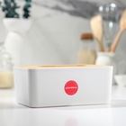 Салфетница Доляна «Мягкость», 19×13 см, бамбук - Фото 5