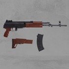Детское оружие Автомат АК-12, стреляет пульками 6 мм - Фото 6