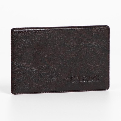 Обложка для проездного, пропуска, цвет коричневый