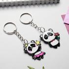 Брелок для ключей парный «отПАНДная половинка», акриловый, 13.3×8 - Фото 4