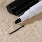 Маркер для ткани, перманентный, чёрный - Фото 2