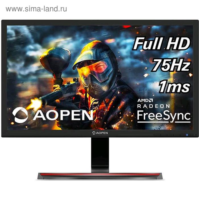 Монитор Acer Aopen 27MX1bii 27", TN, 1920x1080, 75Гц, 1мс, VGA, HDMI, чёрный - Фото 1