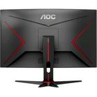 Монитор AOC Gaming C24G2AE 23.6", VA, 1920x1080, 165Гц, 1мс, VGA, HDMI, Dport, чёрный - Фото 3