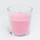 Свеча ароматическая в стакане "Цветочный вальс", подарочная упаковка, 8х8,5 см, 30 ч - фото 6369130