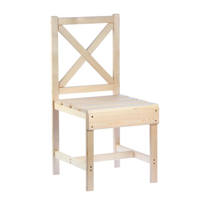 Скандинавский стул деревянный, 120х60х56 см - фото 9145595