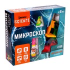 Набор биолога, 14 предметов: калейдоскоп, микроскоп, 4 слайда, 2 образца клеток, пинцет, нож, лопатка, игла, образцы - Фото 8