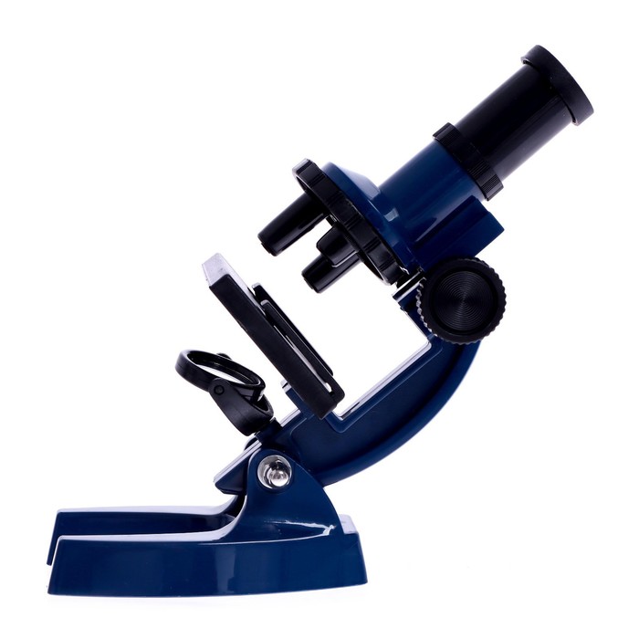 Микроскоп «Юный исследователь», 7 предметов, кратность увеличения 100, 200, 300 - фото 1906774744