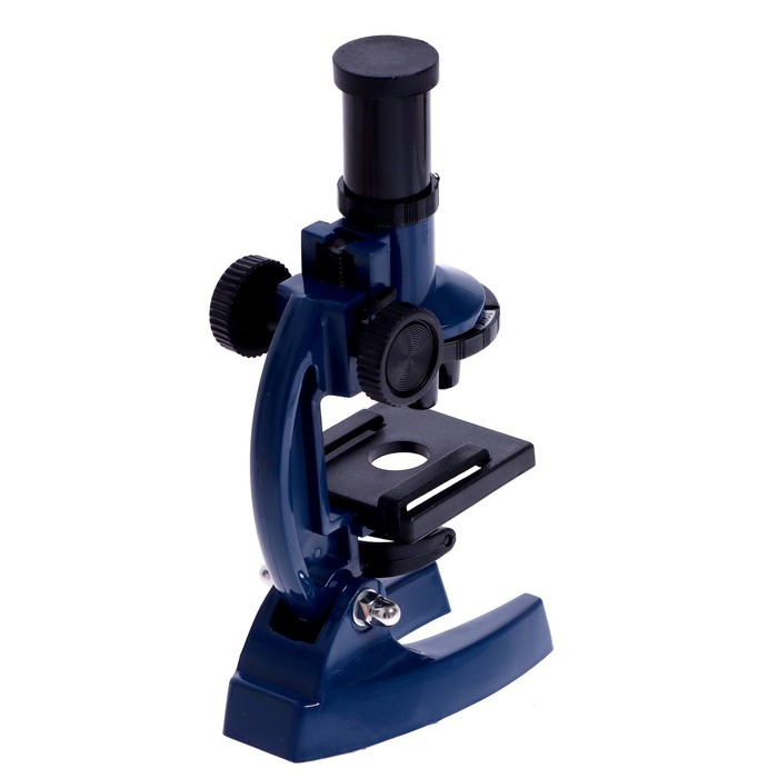 Микроскоп «Юный исследователь», 7 предметов, кратность увеличения 100, 200, 300 - фото 1886156370