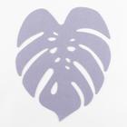 Салфетка декоративная «Тропики», 36.5×30 см, серая 5065933