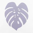 Салфетка декоративная «Тропики», 36.5×30 см, серая 5065933