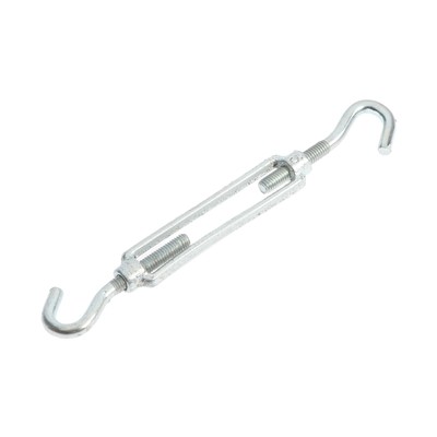 Талреп крюк-крюк ТУНДРА krep, DIN1480, М5, оцинкованный, 1 шт.