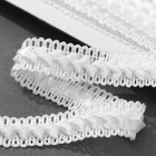 Тесьма декоративная «Самоса», 18 мм, 9.1±0.5 м, белая - Фото 2