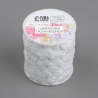 Тесьма отделочная «Вьюнчик», 5 мм, 27±1 м, белая №01 - Фото 3