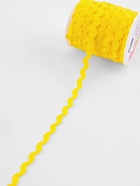 Тесьма отделочная «Вьюнчик», 5 мм, 27±1 м, жёлтая №15 - Фото 1