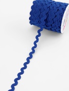 Тесьма отделочная «Вьюнчик», 5 мм, 27±1 м, синяя №40 - Фото 1