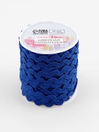 Тесьма отделочная «Вьюнчик», 5 мм, 27±1 м, синяя №40 - Фото 3